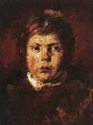 Frank Duveneck A Child's Portrait Spain oil painting reproduction